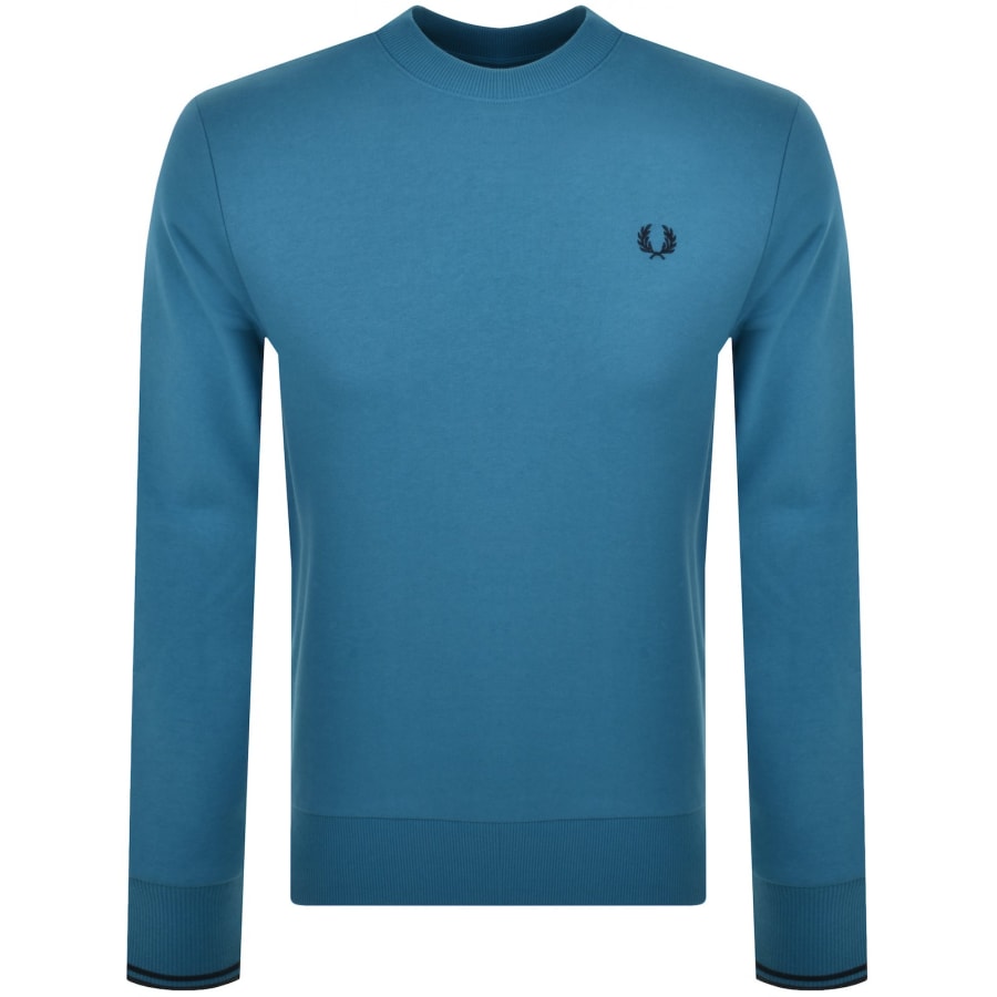 Fred Perry Crew Neck Sweatshirt Blue